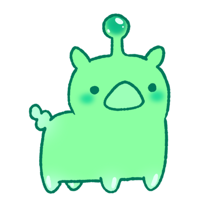 Gleep Glorp Pig This ones not from this planet, well I'm not sure if any of the pigs are from our planet actually?