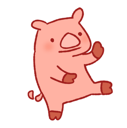 Dancing Pig This pig dances, but I don't think he enjoys it very much....