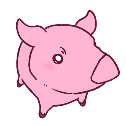 POV Pig POV, you're looking at a pig who is looking at you